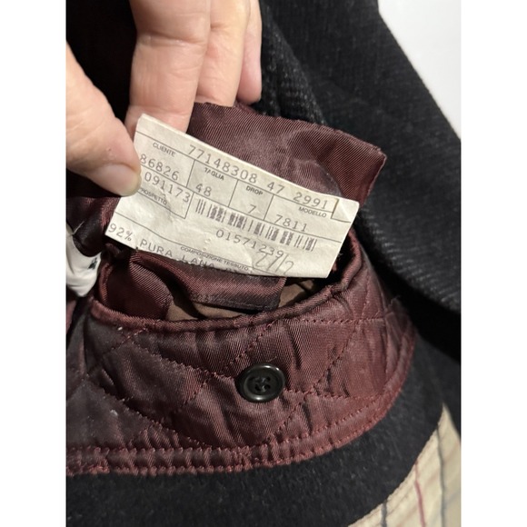 Vintage Pierre Cardin Cashmere And Wool Blend Jacket Size 48 Made In Italy - Picture 9 of 10